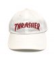 Thrasher. Neckface Old Timer Hat. White.