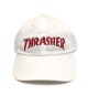 Thrasher. Neckface Old Timer Hat. White.