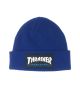 Thrasher. Logo Patch Beanie. Navy.