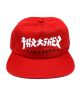 Thrasher. Godzilla Snapback Hat. Red.