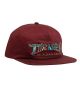 Thrasher. Hieroglyphic Snapback Hat. Maroon.