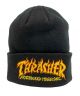 Thrasher. Fire Logo Beanie. Black.