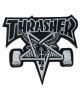 Thrasher. Sk8 Goat Patch. Black/ Grey.