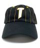 Thrasher. T Logo Hat. Stripe/ Black.