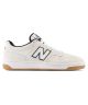 New Balance. Numeric 480 Shoes. White with Black.
