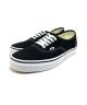 Vans. Authentic. Black Canvas/ White.