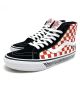 Vans. Skate Sk8-Hi Reissue Jeff Grosso '84. Black / Red Checkerboard.