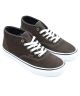 Vans Skate. Authentic Mid VCU Suede. Dark Brown/White.