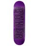 Baker. Hawk Brand Name Stroke Deck. Purple. 8.25.