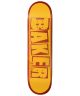 Baker. Kader Brand Name Deck. 7.875. Yellow / Red.