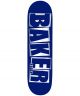 Baker. Figgy Brand Name Deck 8.5. Blue / Foil B2.