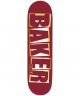Baker. Rowan Zorilla Brand Name Pro Deck 8.38. Red/Foil.