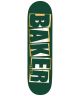 Baker. Tyson Peterson Brand Name Pro Deck 8.0. Green/Foil.