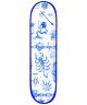 Baker. Riley Hawk Lunacy Pro Deck 8.25. White / Blue.