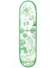 Baker. T-Funk Lunacy Pro Deck 8.38. White / Green.