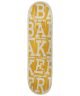 Baker. Hawk Ribbon Stack Pro B2 Deck 8.25. Yellow.