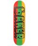 Baker. T-Funk Jammy's Pro Deck 8.5. Red/Yellow/Green.