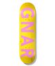 Baker. ES Gnar Team Deck. 8.5. Yellow/Pink.