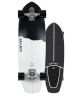 Carver. Black Tip Surfskate C7 Complete. 32.5 in.