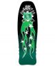 Krooked. Ray Barbee Pro Flames Deck 10.0. Green.