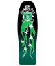 Krooked. Ray Barbee Pro Flames Deck 10.0. Green.