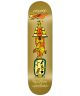 Krooked. Ron Allen Guest Pro Deck 8.25 x 32 - 14.38 WB. Gold Glitter Flake.