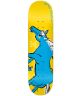 Krooked. Lurn to Ride Pro Deck 8.5 x 31.85 - 14.25 WB. Yellow/Blue.