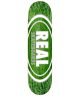 Real. Oval Patterns Deck 8.06. Assorted Color Veneers.