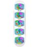 Real. Tanner All Earth Pro Deck 8.38. White/Multi-Color.