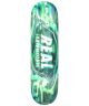 Real. Psychoactive Glow in Dark Oval Deck 8.25 x 31.5 - 13.88 WB.Green/Glow.