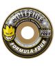 Spitfire. F4 99 Conical Shape Wheels. Natural/Yellow Print.