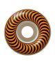 Spitfire. Classic Wheels 99a. White/ Orange Swirl.
