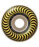 Spitfire. 55mm F4 99 Classic Shape Wheels. Natural/Yellow Swirl.