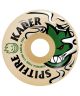 Spitfire. F4 99 Kader Loud Cloud Radial Full Shape 60mm Pro Wheels. Natural.