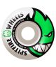 Spitfire. 99 Duro Bighead 53mm Wheel. White/Green.