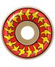 Spitfire. F4 99 Birds Conical Full Shape Wheels 54mm. Natural/Red/Yellow.