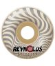 Spitfire. F4 93a 52mm. Reynolds Soft Slider Wheels. Natural/Silver Swirl.