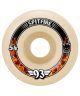 Spitfire. F4 93 Radial Shape Soft Slider Wheels 54mm. Natural.