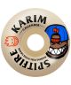 Spitfire. F4 97a Karim Burn Squad Radial Full 58mm Wheels. Black.