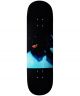 Violet! Skateboards.Never Deck 8.38 by Frank Dorrey. Gloss Black Dip.