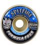 Spitfire. F4 99 Conical Full Shape Wheels. Natural/Blue Print.