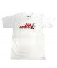 808 Skate. Pusha T-Shirt. White/Red.