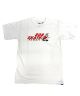 808 Skate. Pusha T-Shirt. White/Red.