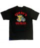 808 Skate. Porky's x 808 Skate T-Shirt. Black.