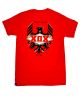 808 Skate. Baja T Shirt. Red.