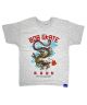 808 Skate. Year of the Dragon Youth T-Shirt. Ash Grey.