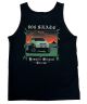 808 Skate. 4Runnah Tank. Black. Artwork by Adam Tompkison.