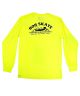 808 Skate. Olomana Longsleeve T Shirt. Safety Yellow.