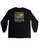 808 Skate. Yota Pickup Longsleeve T-Shirt. Black. Artwork by Adam Tompkison.