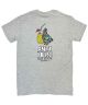 808 Skate x Anti-Hero. 30 Year Todd Francis Pigeon Pocket T Shirt. Heather Grey.